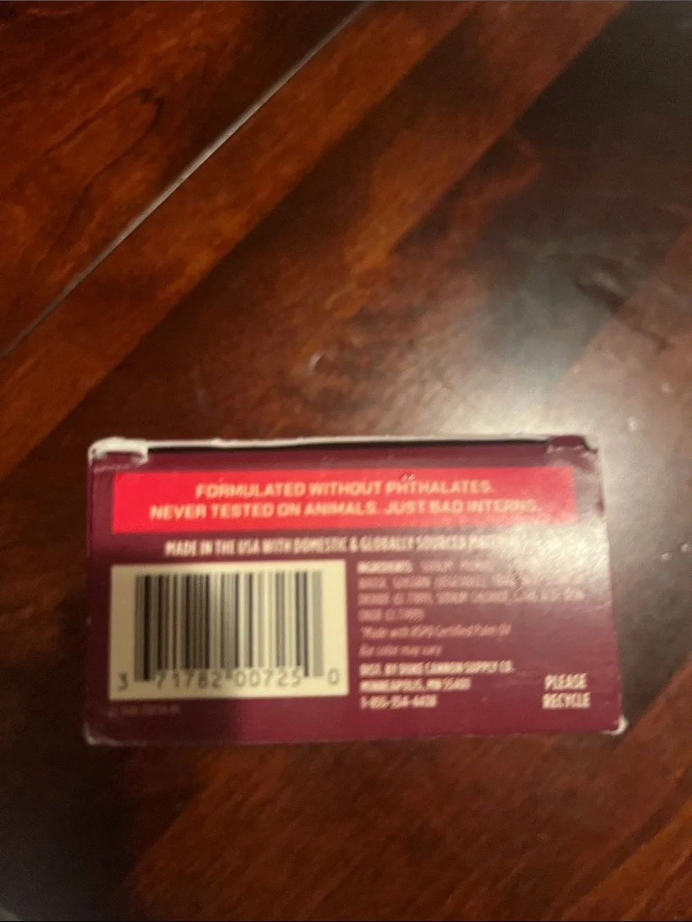 Santa's Pipe Smoke Soap Bar